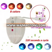 Wholesale 8 Colors Waterproof UV Sterilizer  LED Toilet Night Light